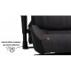 Крісло ігрове GT Racer X-8009 Dark Gray/Black (X-8009 Fabric Dark Gray/Black)