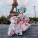 Лялька 4SF Manga Dolls Hello Kitty Красуня Пінк на скутері (HKTF3000)
