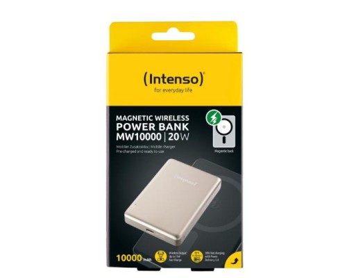 Батарея універсальна Intenso MW10000 10000mAh Magnetic champagne (7344031)