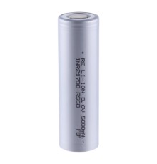 Акумулятор 21700 Li-Ion 5000mAh 3.6V 70A JHY (INR21700-RS50)
