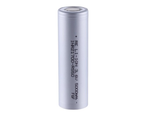 Акумулятор 21700 Li-Ion 5000mAh 3.6V 70A JHY (INR21700-RS50)