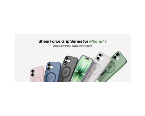 Чохол до мобільного телефона Belkin Magnetic Protective Grip iPhone 17 Sage (MSA034HQSE)