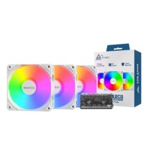 Кулер до корпусу MONTECH E28 ARGB 3 PACK (W)
