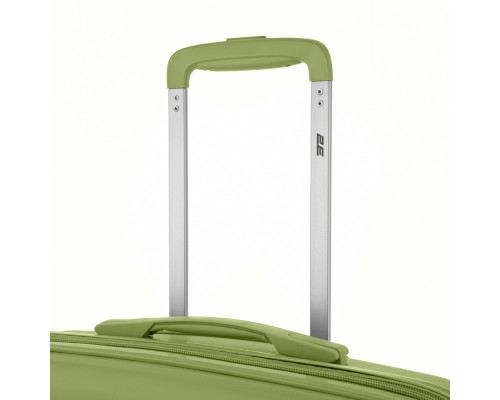Набір валіз 2E Aero (M+S), оливково-зелені (2E-SPP-AERO-SET2-MG)
