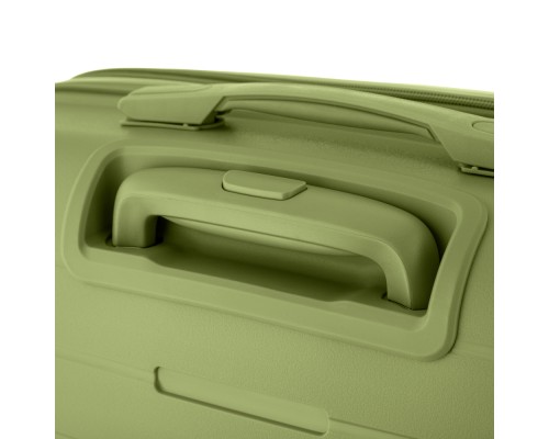 Набір валіз 2E Aero (M+S), оливково-зелені (2E-SPP-AERO-SET2-MG)