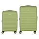 Набір валіз 2E Aero (M+S), оливково-зелені (2E-SPP-AERO-SET2-MG)