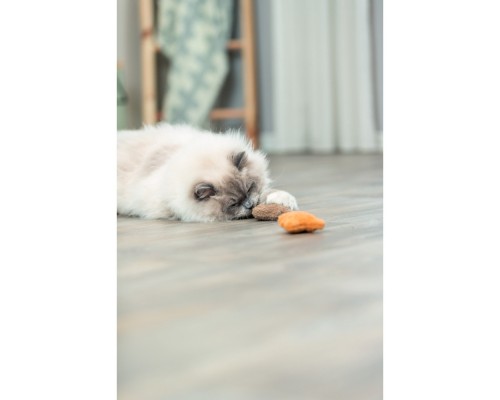 Іграшка для котів Trixie Ведмідь плюшевий з котячою м'ятою 8 см (кольори в асортименті) (4011905456645)