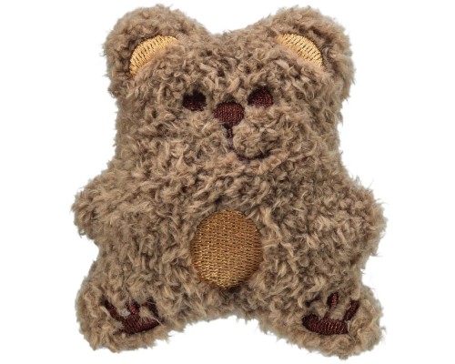 Іграшка для котів Trixie Ведмідь плюшевий з котячою м'ятою 8 см (кольори в асортименті) (4011905456645)