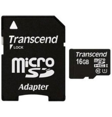 Карта пам'яті Transcend 16Gb microSDHC UHS-I (TS16GUSDU1)