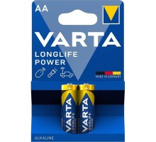 Батарейка Varta AA Longlife Power лужна * 2 (04906121412) 