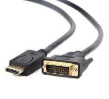 Кабель мультимедійний Display Port to DVI 24+1pin, 1.0m Cablexpert (CC-DPM-DVIM-1M) 
