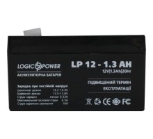 Батарея до ДБЖ LogicPower LPM 12В 1.3 Ач (4131) 