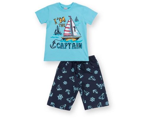 Набір дитячого одягу E&H з корабликами 