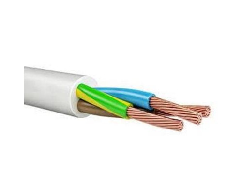 Кабель силовий ЗЗКМ 3х2.5 кв.мм гибкий, 100м (ПВС 3x2,5 ECG)