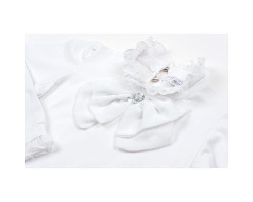 Кофта дитяча Breeze з бантом (9268-164G-white)
