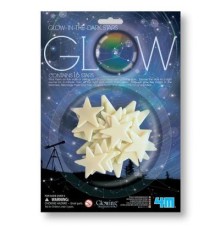 Ігровий набір 4М Сяючі наклейки Зірки, 16 штук (00-05210)