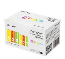 Батарейка ZMI AA ZI5 * 12 + AAA ZI7 * 12 Rainbow batteries set (Ф16358) 