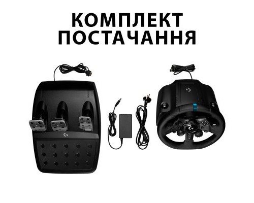 Кермо Logitech G923 Racing Wheel and Pedals for PS4 and PC (941-000149)