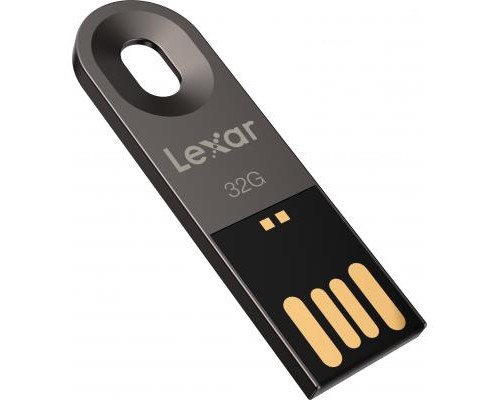 USB флеш накопичувач Lexar 32GB JumpDrive M25 Titanium Gray USB 2.0 (LJDM025032G-BNQNG)