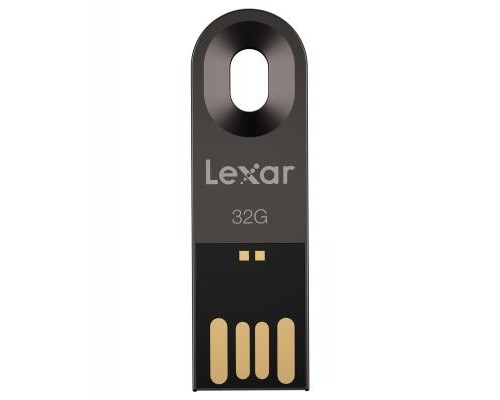 USB флеш накопичувач Lexar 32GB JumpDrive M25 Titanium Gray USB 2.0 (LJDM025032G-BNQNG)