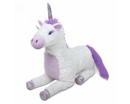 М'яка іграшка Melissa&Doug Гігантський райдужний єдиноріг Місті, 106 см (MD30405)