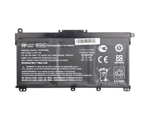 Акумулятор до ноутбука HP 250 G7 (HT03XL, HSTNN-LB8M) 11.4V 41Wh PowerPlant (NB461486) Акумулятор до ноутбука HP 250 G7 (HT03XL, HSTNN-LB8M) 11.4V 41Wh PowerPlant (NB461486)