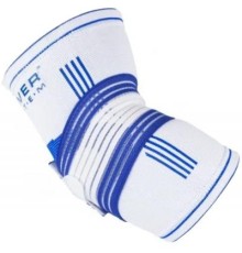 Фіксатор ліктя Power System Elbow Support Pro White/Blue L/XL (PS-6007_L/XL_White-Blue)