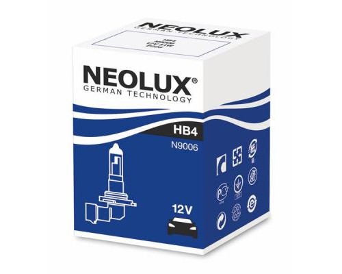 Автолампа Neolux галогенова 51W (N9006)
