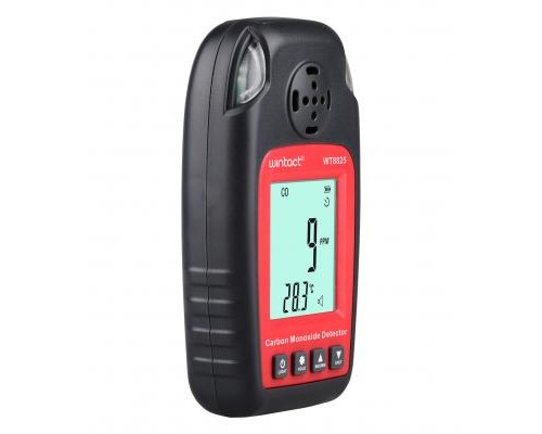 Газоаналізатор Wintact СО + термометр (0-1000 ppm, 0-50C) (WT8825)