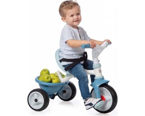 Дитячий велосипед Smoby Be Move 2 в 1 з багажником Блакитний (740331)