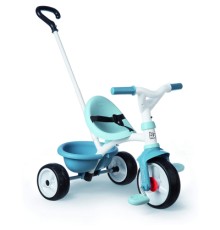 Дитячий велосипед Smoby Be Move 2 в 1 з багажником Блакитний (740331)