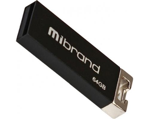 USB флеш накопичувач Mibrand 64GB Сhameleon Black USB 2.0 (MI2.0/CH64U6B) 