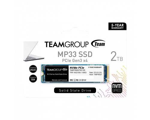 Накопичувач SSD M.2 2280 2TB Team (TM8FP6002T0C101)