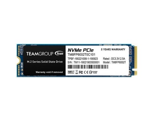 Накопичувач SSD M.2 2280 2TB Team (TM8FP6002T0C101)