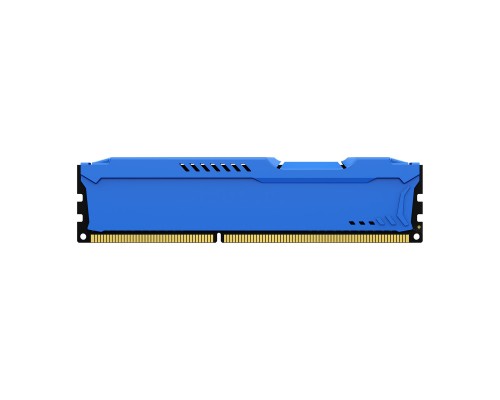 Модуль пам'яті для комп'ютера DDR3 4GB 1600 MHz Fury Beast Blue Kingston Fury (ex.HyperX) (KF316C10B/4)