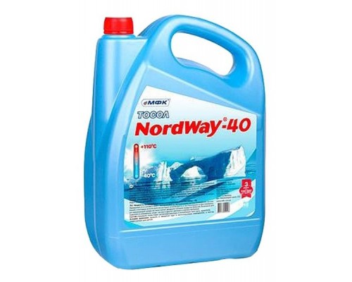 Тосол МФК NordWay -40 ELITE Strong Winter (-30С) ПЕ кан. 10кг (30818)