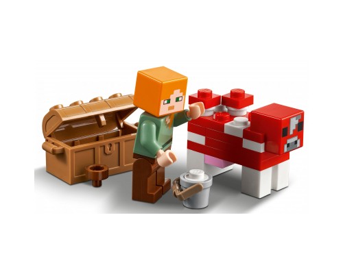 Конструктор LEGO Minecraft Грибний будинок 272 деталі (21179)