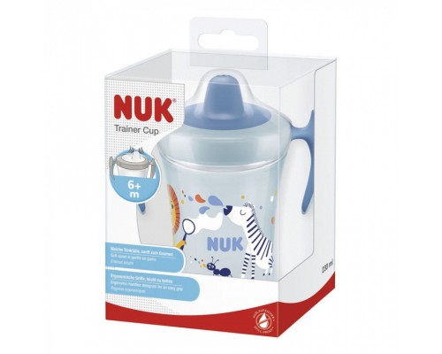 Поїльник-непроливайка Nuk Evolution Trainer Zebra 230 мл (3953129)