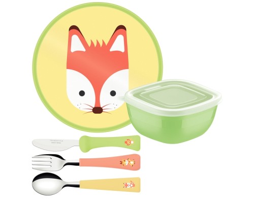 Набір дитячого посуду Tramontina Baby Friends 23797/908 5 предметів (6710900)