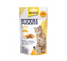 Ласощі для котів GimCat Nutri Pockets Сир + Таурин 60 г (4002064400716)