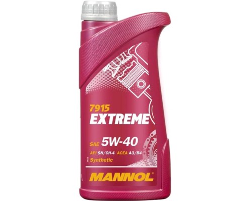 Моторна олива Mannol EXTREME 1л 5W-40 (MN7915-1)