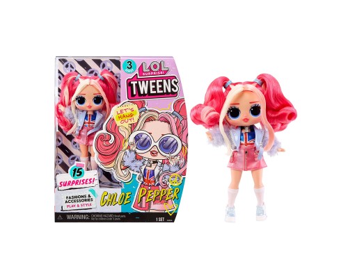 Лялька L.O.L. Surprise! серії Tweens S3 – Хлоя Пеппер (584056)