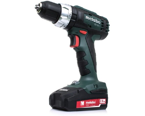 Шуруповерт Metabo BS18L, 18V 2x2Aг, metaBOX (602321500)