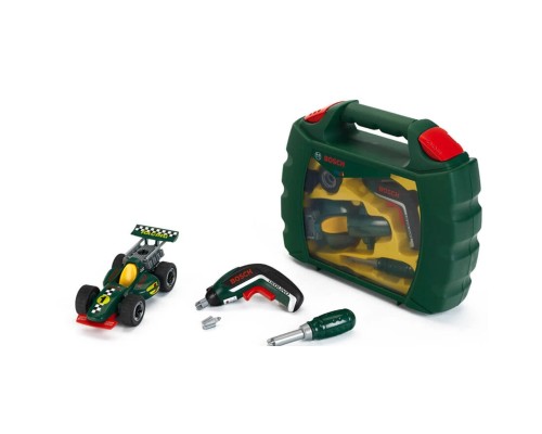 Ігровий набір Bosch Ящик з інструментами Grand Prix, шурупокрут Ixolino II (8395)