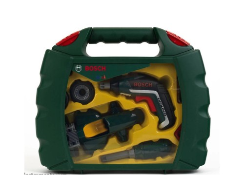 Ігровий набір Bosch Ящик з інструментами Grand Prix, шурупокрут Ixolino II (8395)