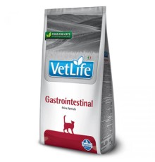 Сухий корм для кішок Farmina Vet Life Gastrointestinal при захворюванні ШКТ 2 кг (8010276025340)