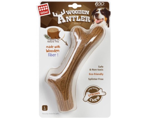 Іграшка для собак GiGwi Wooden Antler Ріг жувальний L (2343)