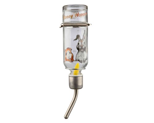 Поїлка для гризунів Trixie Honey & Hopper 125 мл (скло) (4011905604459)