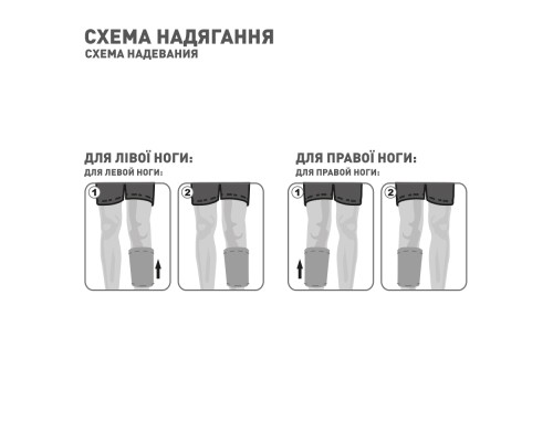 Бандаж MedTextile МТ Бандаж для підтримки гомілки еластичний Sшт (7640162326247)