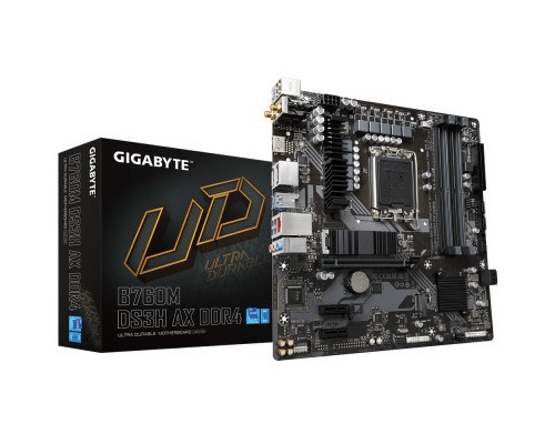 Материнська плата GIGABYTE B760M DS3H AX DDR4